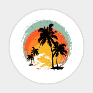 Tropical island Magnet